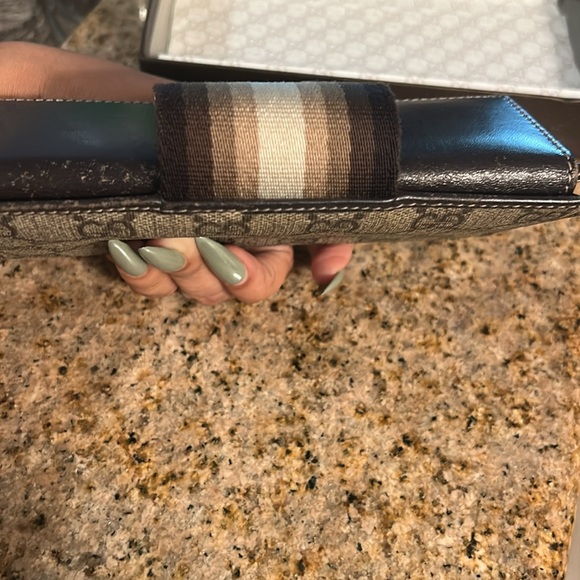 Gucci Tan and Brown GG Pattern Wallet - Picture 6 of 6
